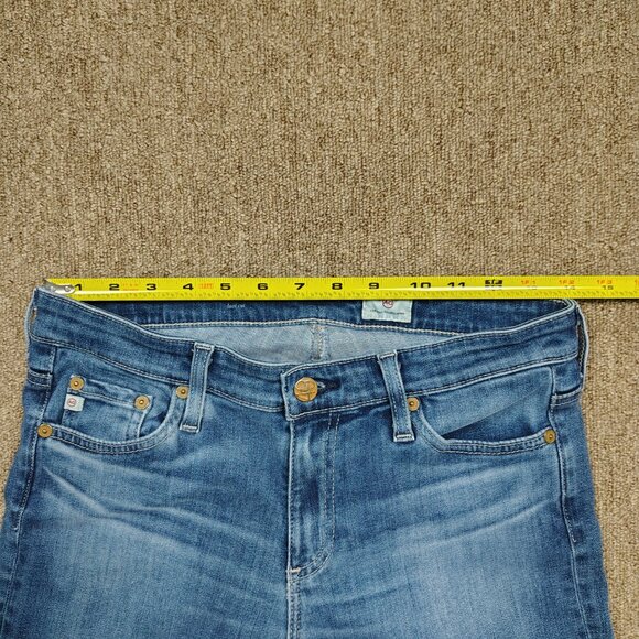 ADRIANO GOLDSCHMIED Angel Jeans Women 27 Blue Boot Cut Stretch Denim AG - Picture 7 of 10